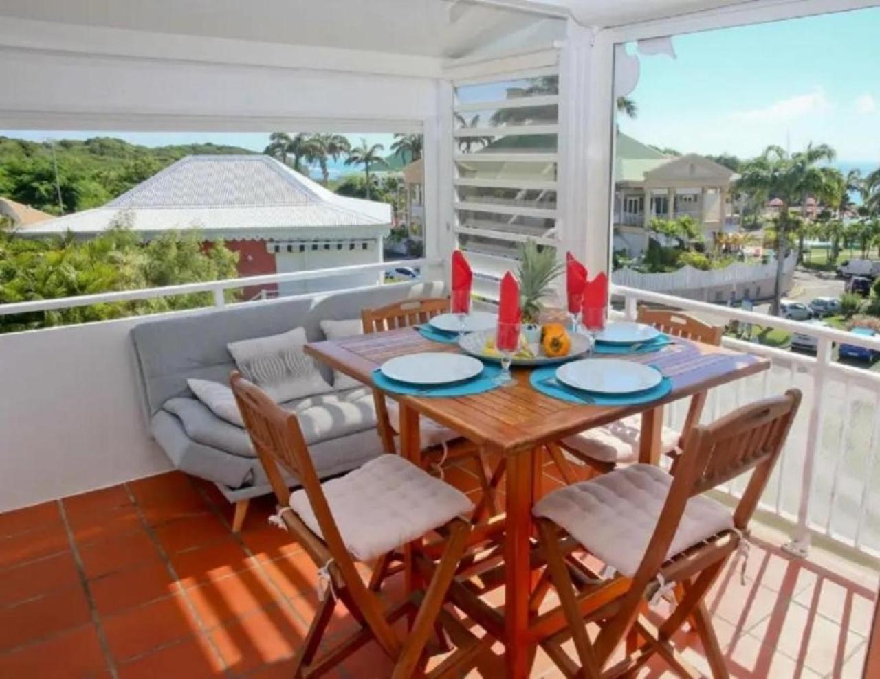 Studio Mojito Vue Mer,Piscine Avec Cuve Eau Et Acces Plage Et Piscine Anse Des Rochers Saint-Francois  Exterior foto